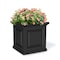 Mayne Nantucket 20x20 Square Planter - Black 4846-B - alternate 1